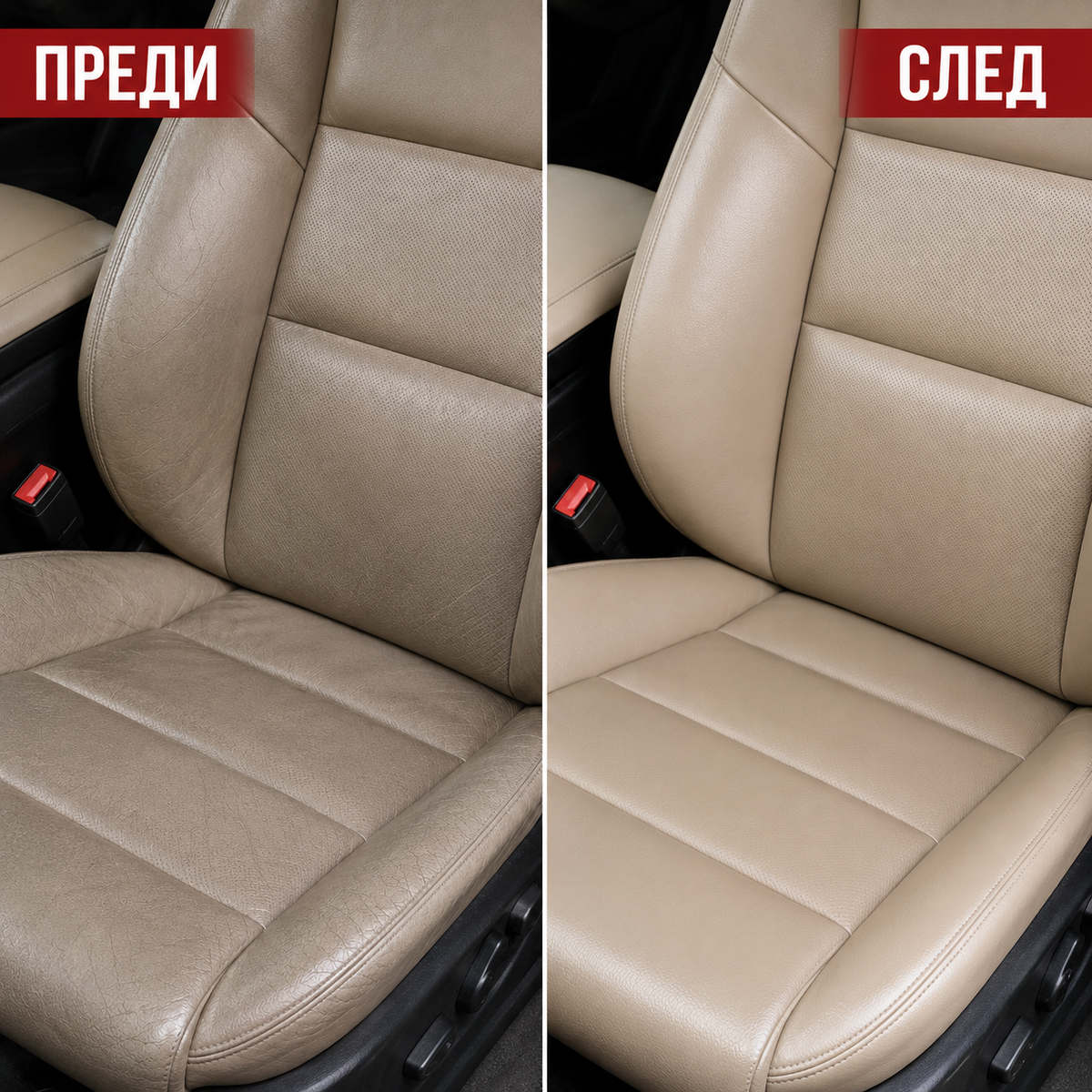 Gambino Premium – Подхранване за автомобилна кожа с парфюмен аромат